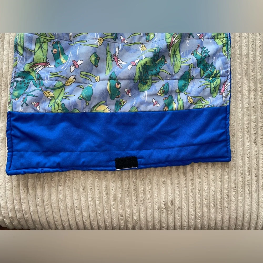 🛏️ Froggy Fun Brain Break Sleeping Mat with Velcro Closure 🐸💤